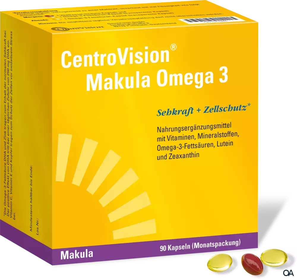 CentroVision® Makula Omega 3 Kapseln