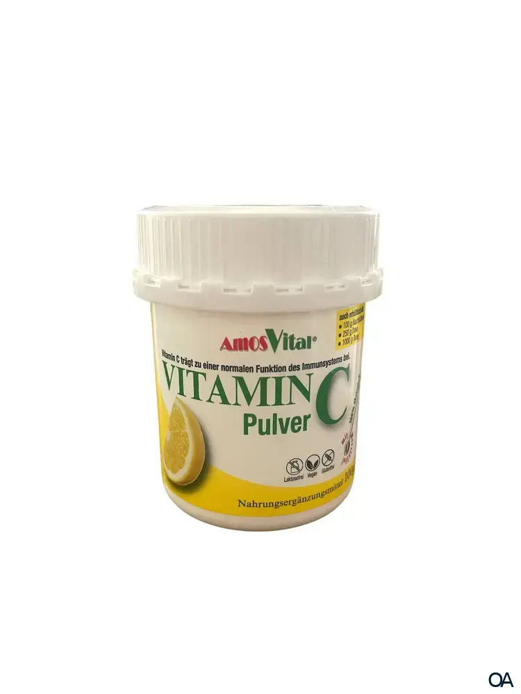 AMOSVITAL Vitamin C Pulver