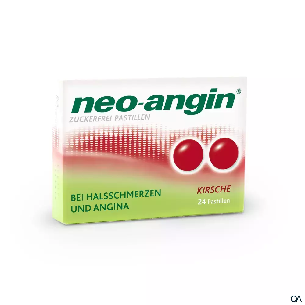 neo-angin® Kirsche zuckerfrei Pastillen