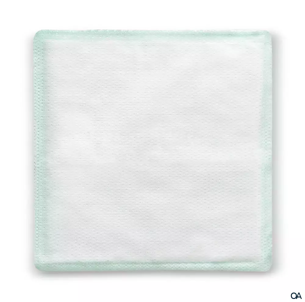 RespoSorb® Silicone superabsorbierende Saugkompresse mit Silikonwundkontaktschicht steril, 20 x 20 cm