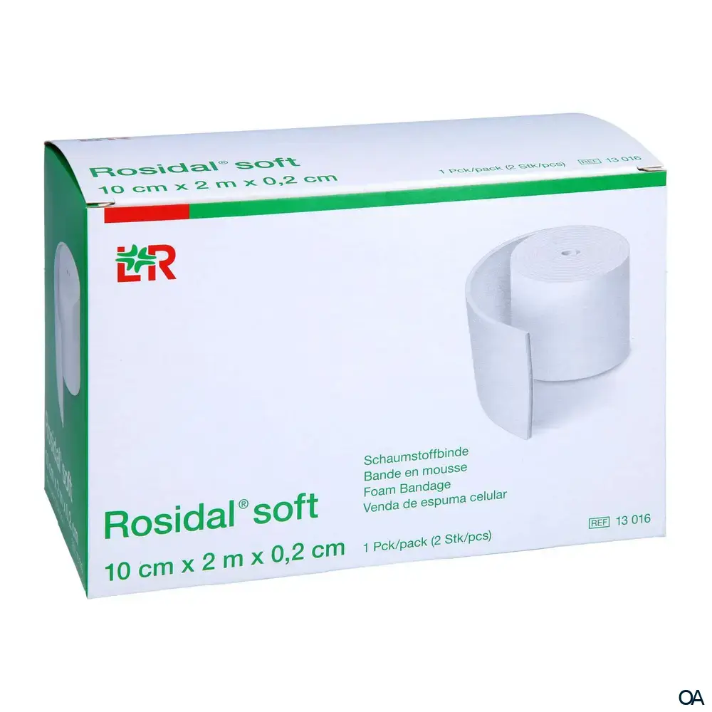 Rosidal® soft Schaumstoffbinde 10 cm x 2,0 m x 0,2 cm