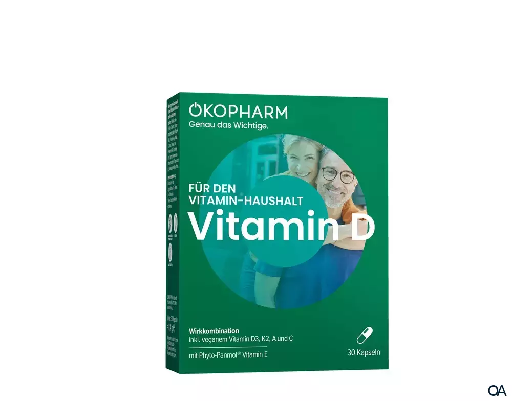 Ökopharm® Für den Vitamin-Haushalt Vitamin D Kapseln