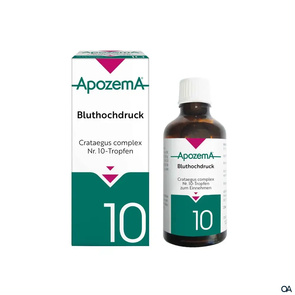 Apozema® Bluthochdruck Crataegus complex Nr. 10 Tropfen zum Einnehmen