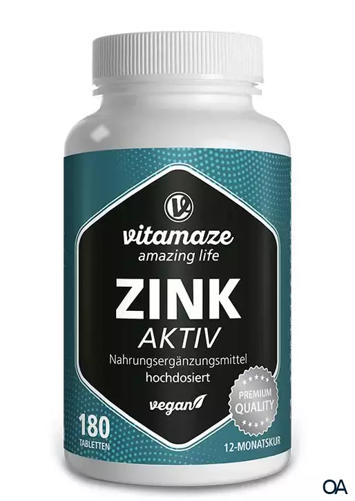 Vitamaze Zink aktiv hochdosiert Tabletten