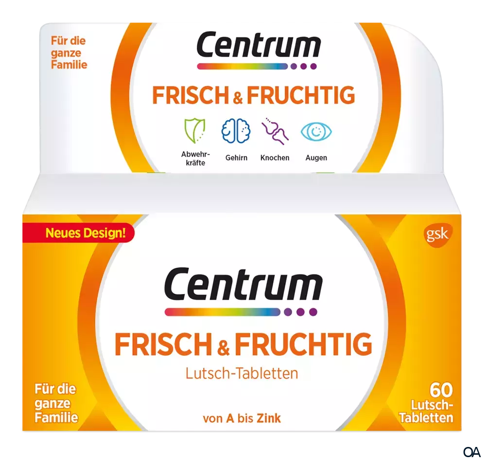 Centrum® Frisch und Fruchtig Lutschtabletten