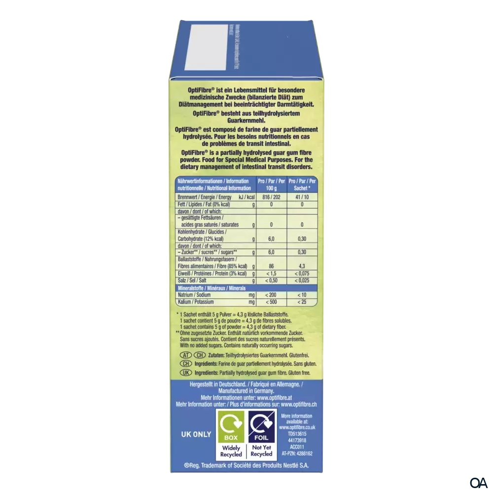 OptiFibre® Pulver Sticks 16 x 5 g