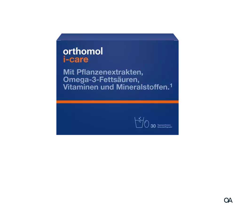 Orthomol i-CAre Granulat + Kapseln