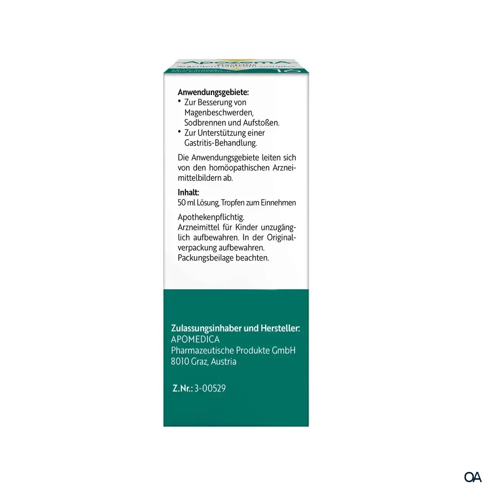 Apozema® Gastritis Argentum nitricum complex Nr. 16 Tropfen zum Einnehmen