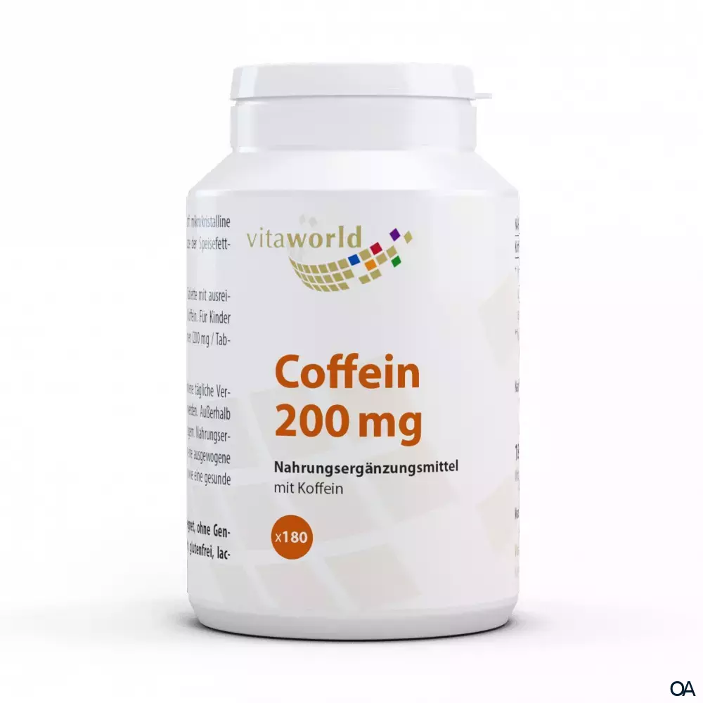 Vitaworld Coffein 200 mg Tabletten