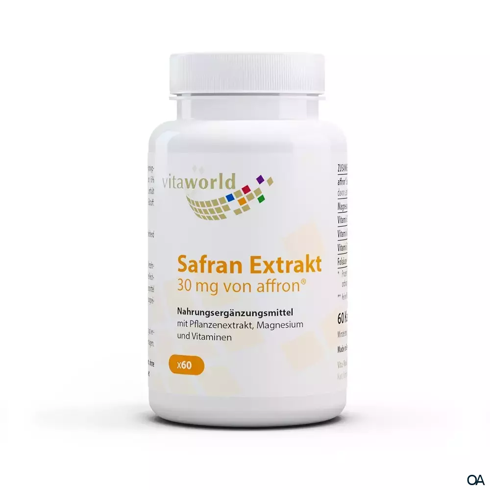 Vitaworld Safran Extrakt Kapseln
