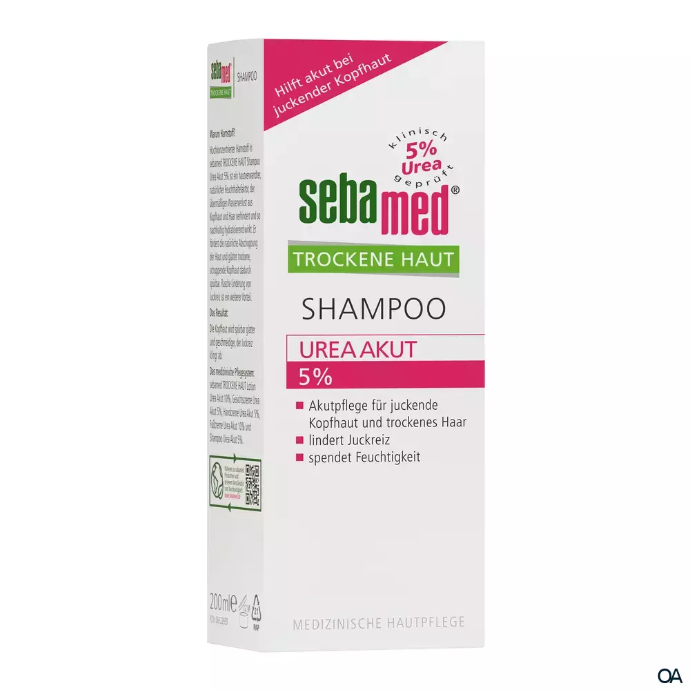 Sebamed Trockene Haut Shampoo Urea Akut 5 %