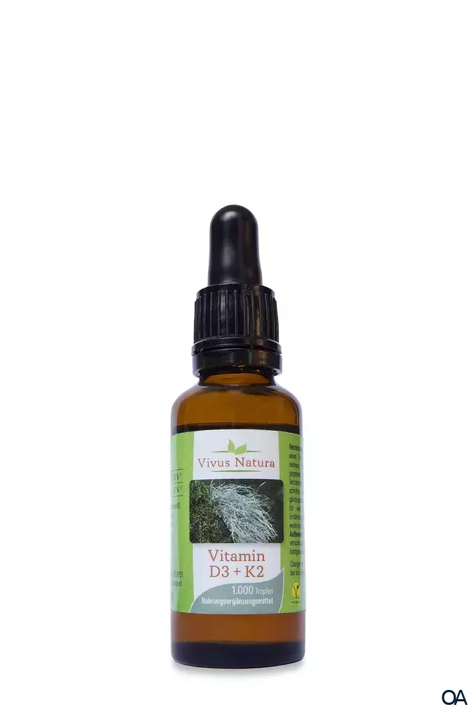 Vivus Natura Vitamin D3+K2 Tropfen