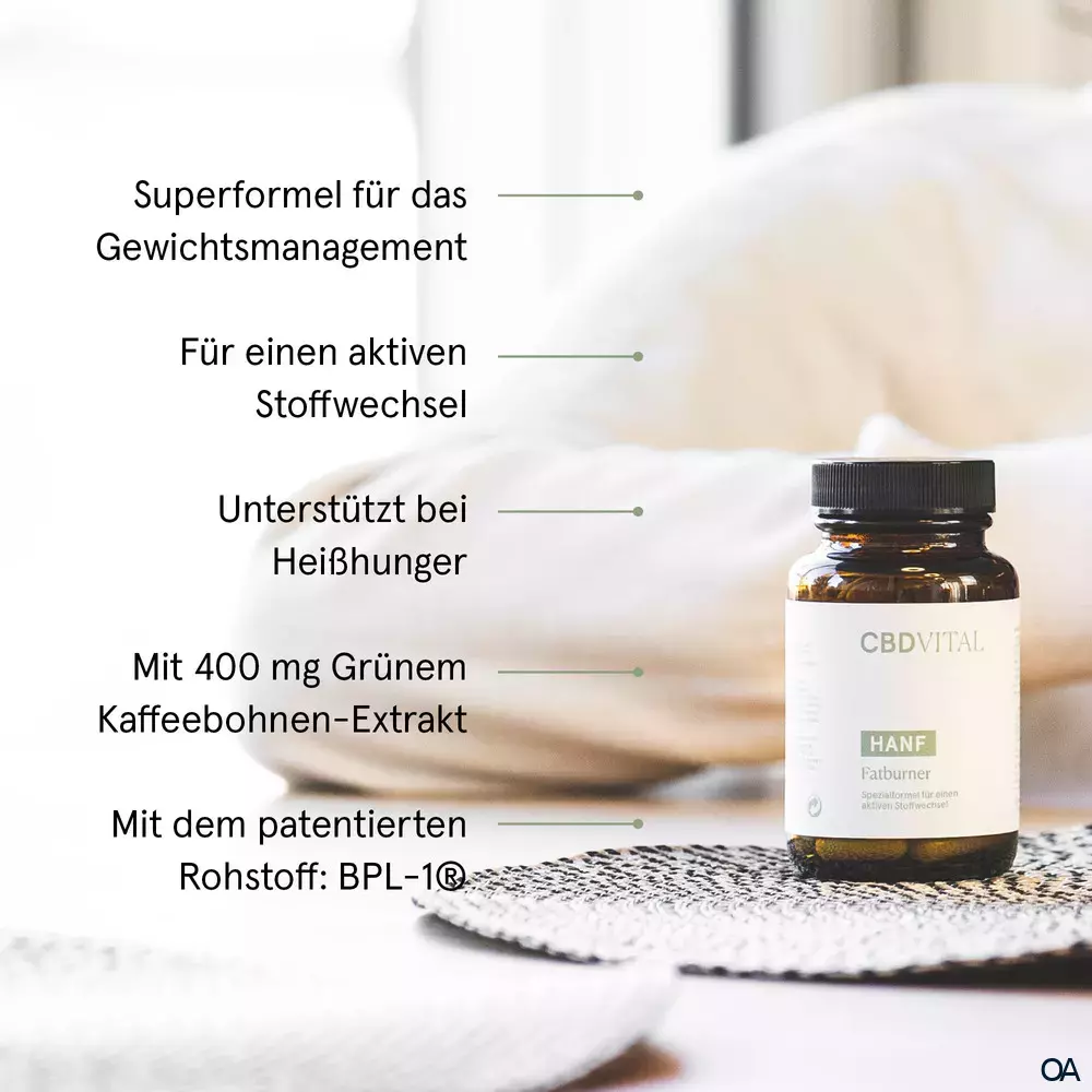 CBD VITAL Hanf Fatburner Kapseln CBD VITAL Hanf Fatburner Kapseln