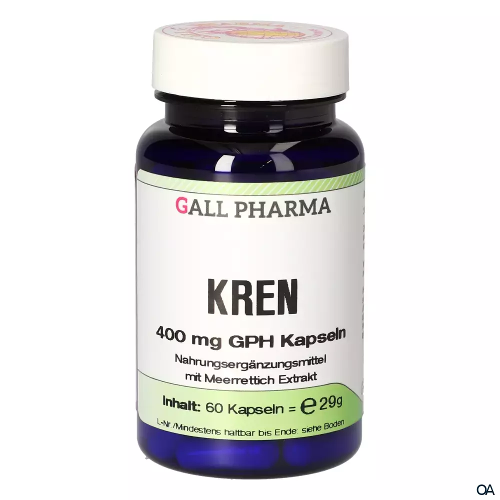 Gall Pharma Kren 400 mg Kapseln