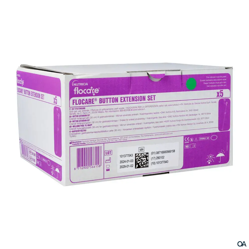 Flocare® Button Extension Set - 30 cm