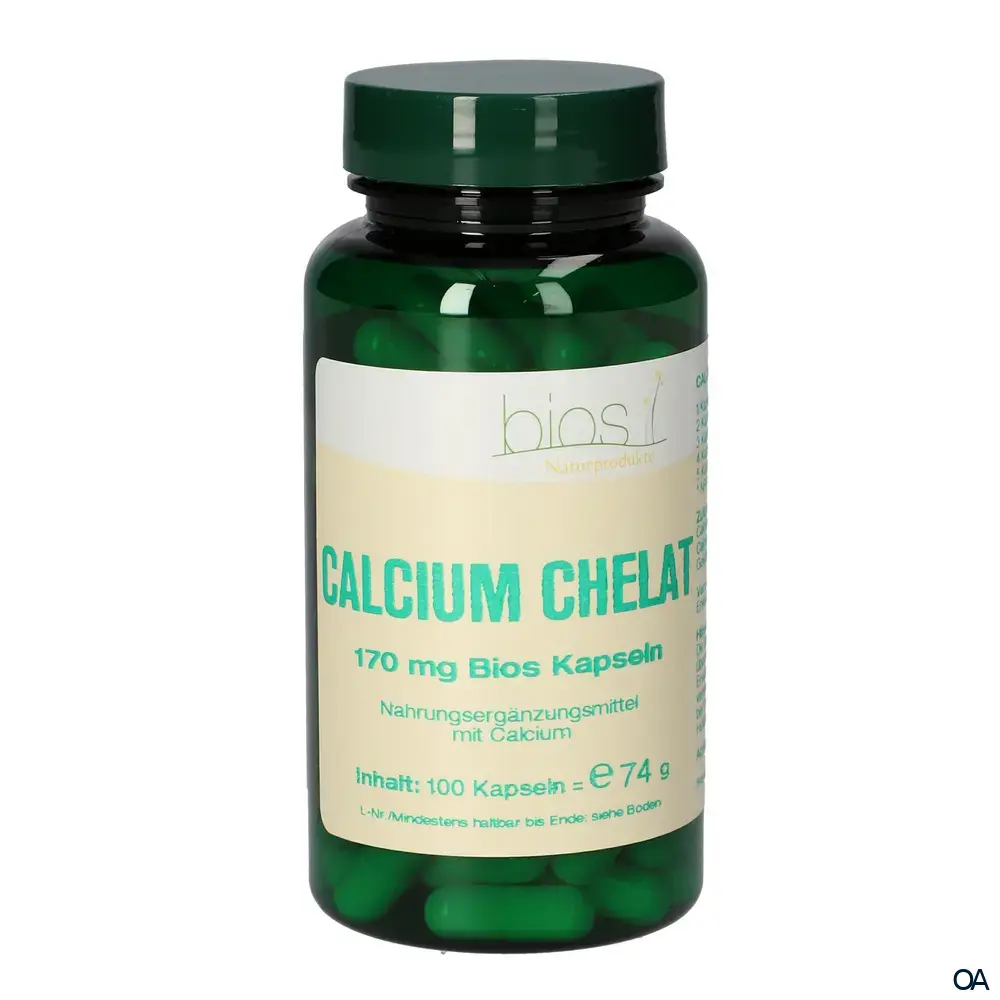 Bios Calcium Chelat 170 mg Kapseln