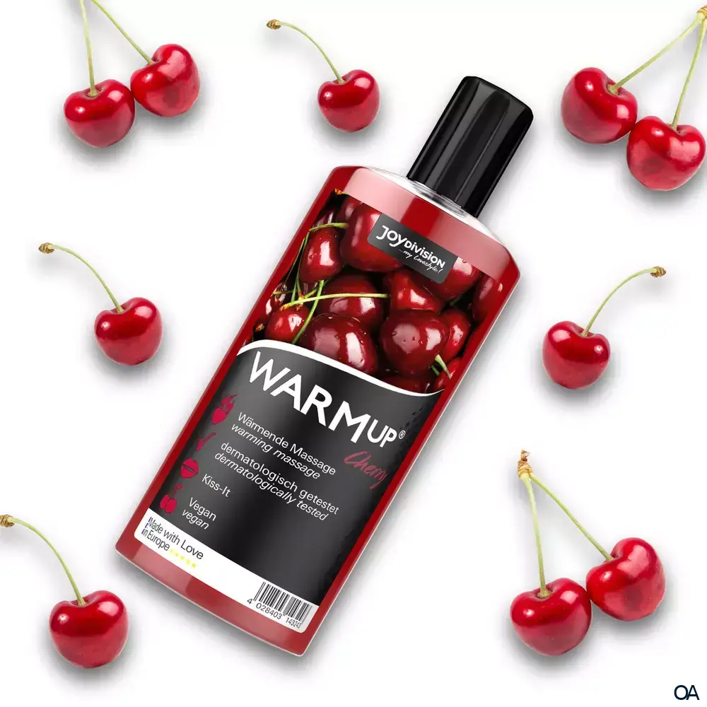 JOYDivision WARMup Kirsche, wärmendes Massageliquid