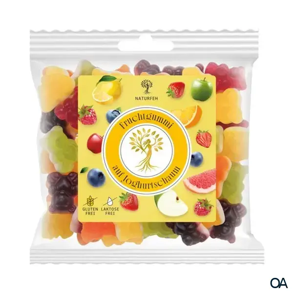 NATURFEH Fruchtgummi auf Joghurtschaum