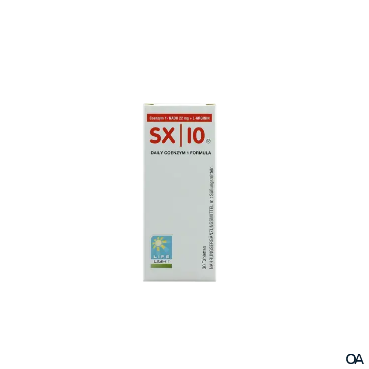 Life Light SX|10 NADH Plus L-Arginin Lutschpastillen