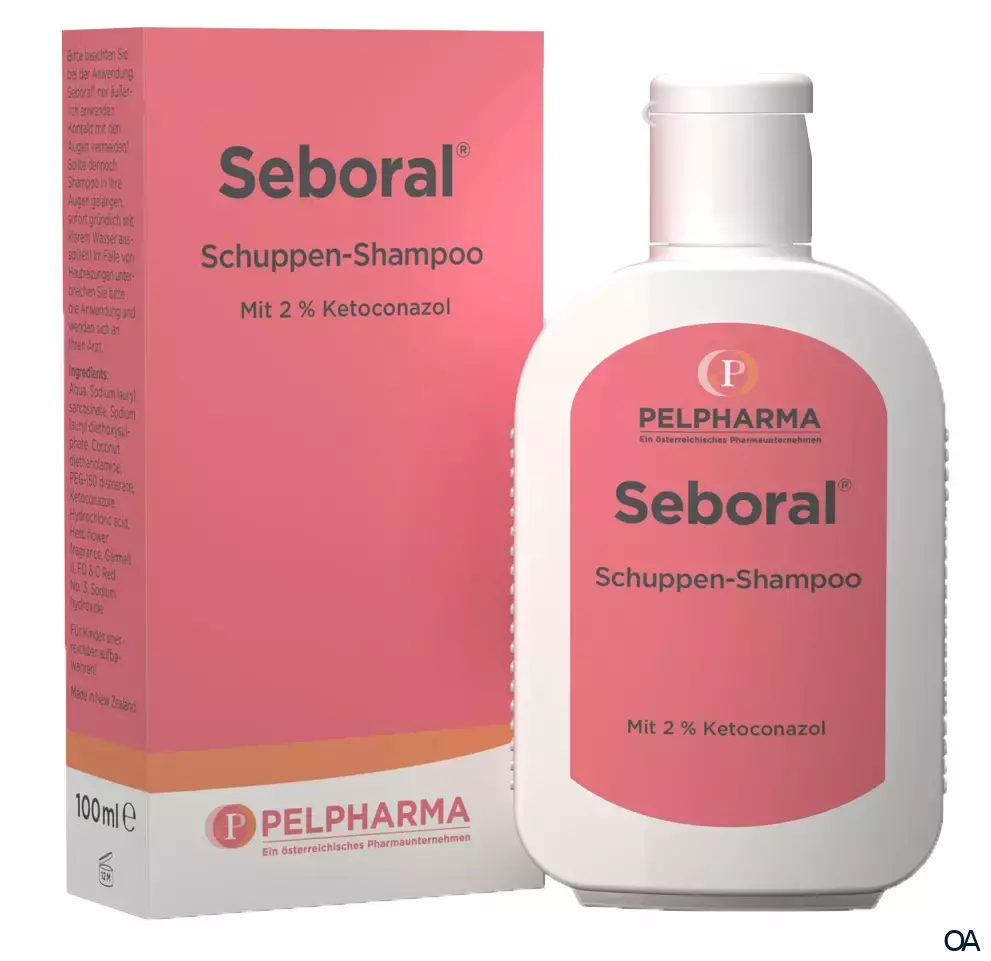 Seboral Schuppen-Shampoo mit 2% Ketoconazol