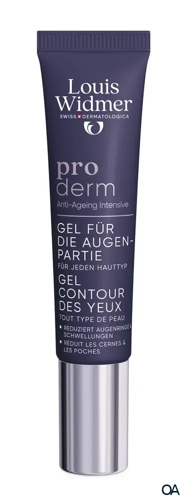 Louis Widmer proderm Gel für die Augenpartie - ohne Parfum