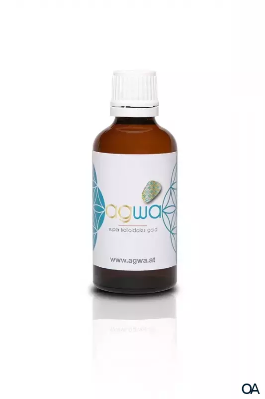 agwa Super kolloidales Gold (2 ppm) Lösung