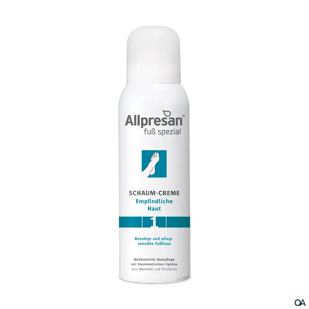 Allpresan® Fuß spezial Nr. 1 Empfindliche Haut Schaum-Creme