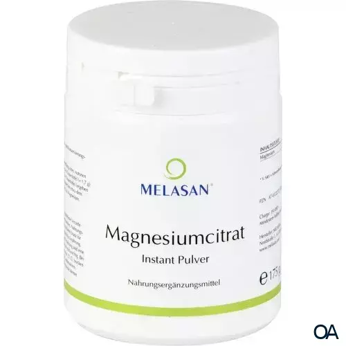 Melasan Magnesiumcitrat Instant Pulver
