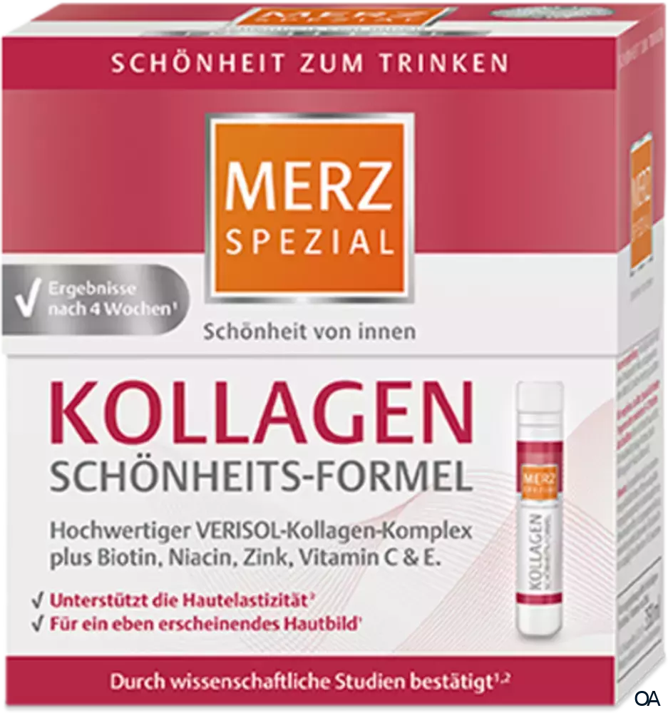 Merz Spezial Kollagen Schönheits-Formel Trinkampullen