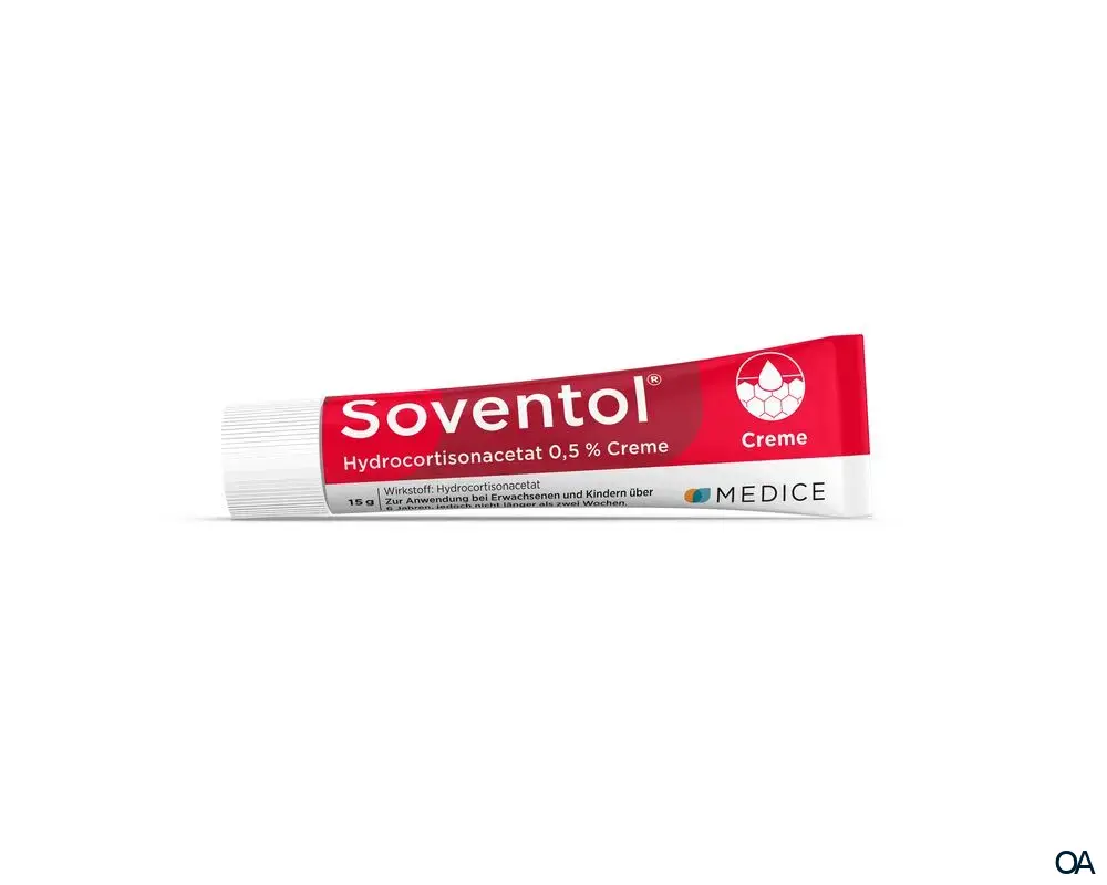 Soventol Hydrocortisonacetat 0,5 % Creme