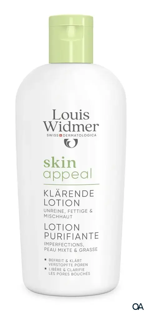 Louis Widmer skinappeal Klärende Lotion - ohne Parfum