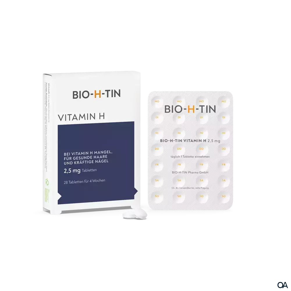 BIO-H-TIN® Vitamin H 2,5 mg Tabletten