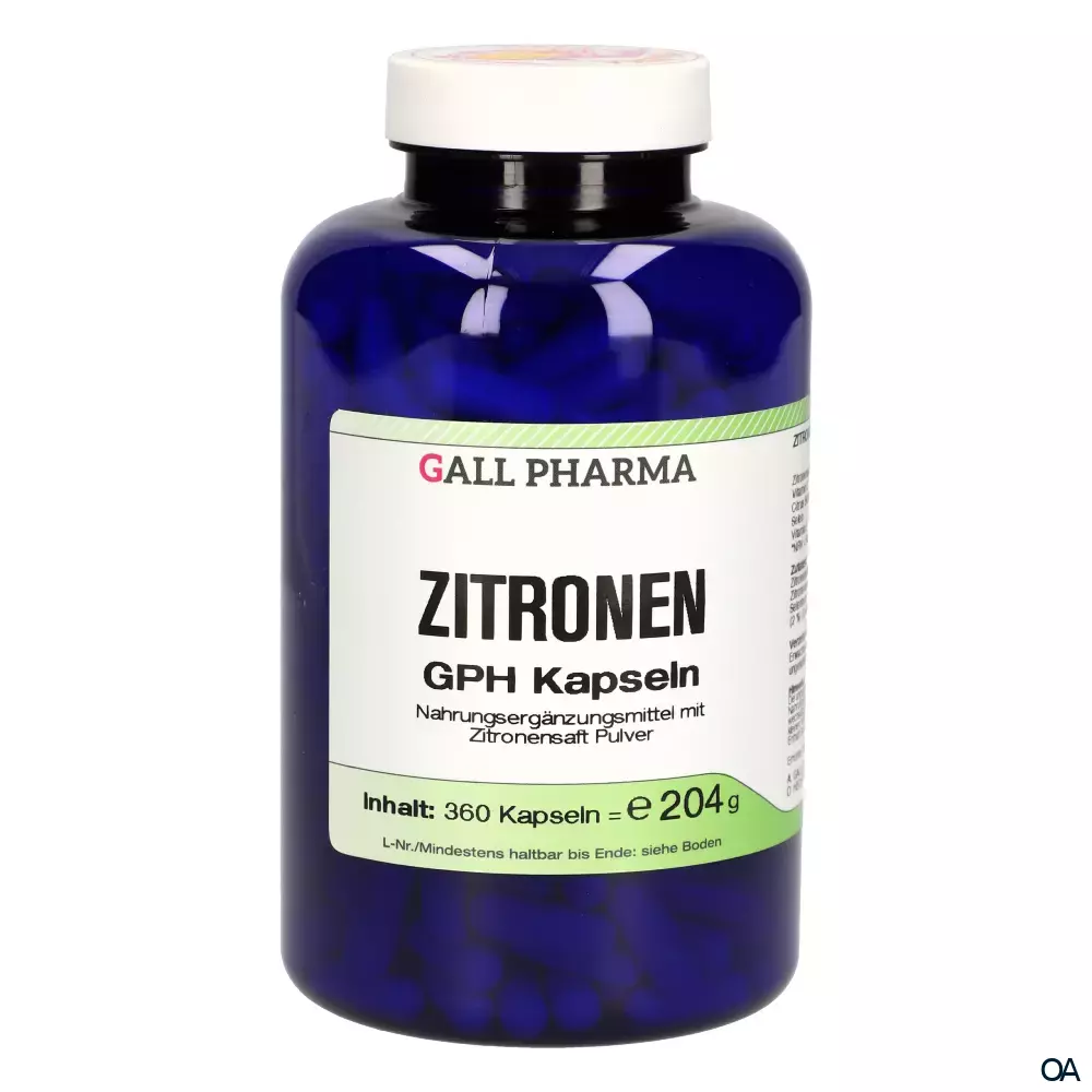 Gall Pharma Zitronen Kapseln