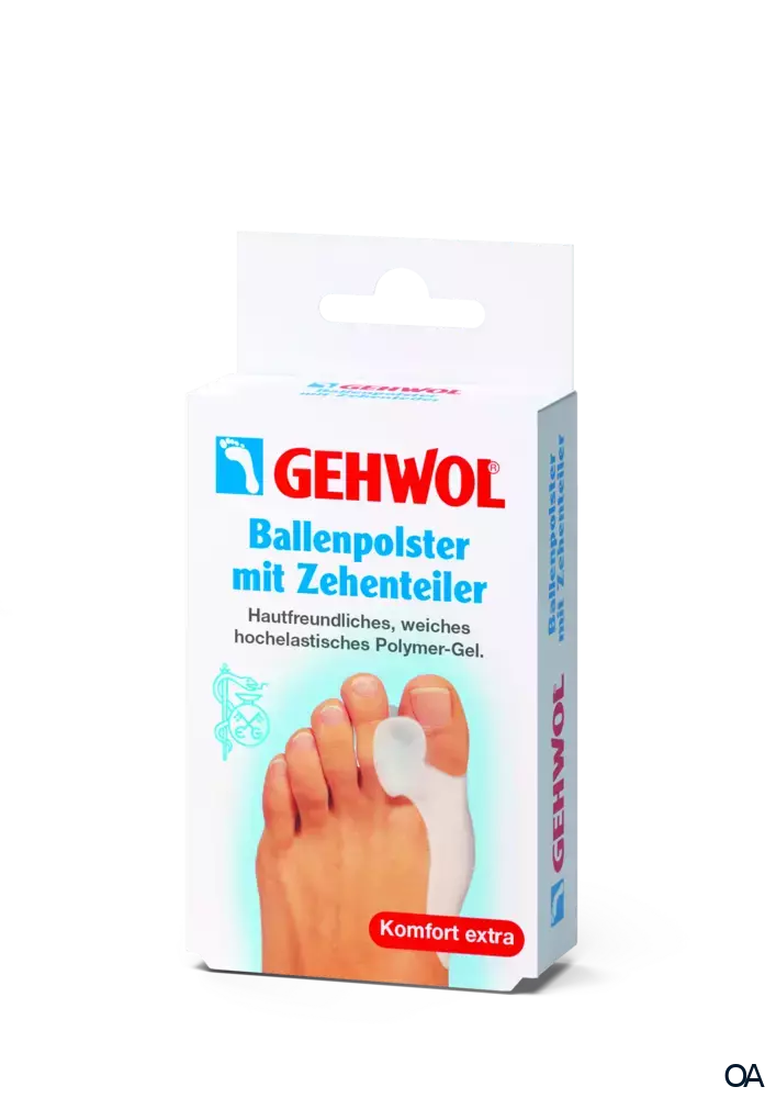 GEHWOL® Ballenpolster mit Zehenteiler GEHWOL® Ballenpolster mit Zehenteiler