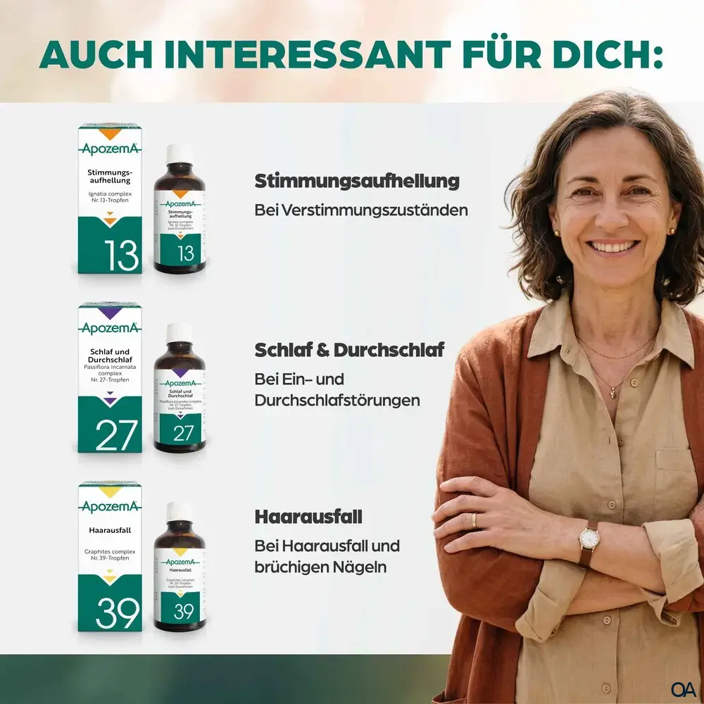 Apozema® Wechseljahre Lachesis complex Nr. 36 Tropfen zum Einnehmen