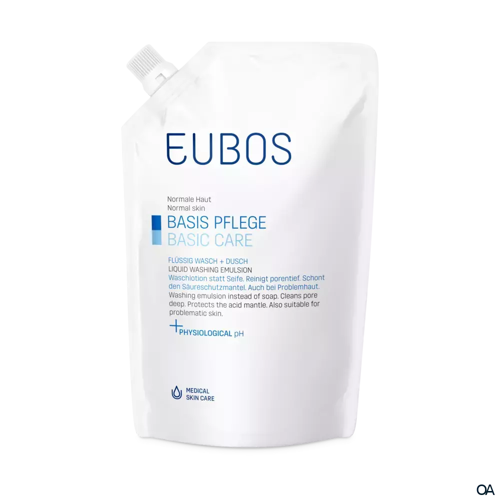 Eubos FLÜSSIG WASCH+DUSCH BLAU Parfümfrei