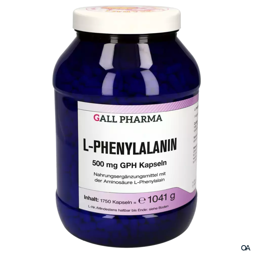 Gall Pharma L-Phenylalanin 500 mg Kapseln