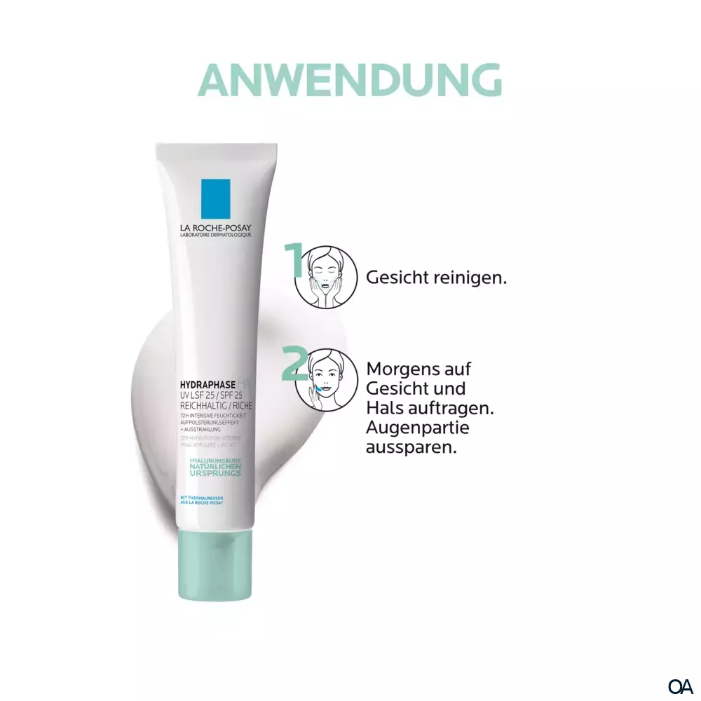 La Roche Posay Hydraphase HA UV SPF25 Reichhaltig Tagescreme