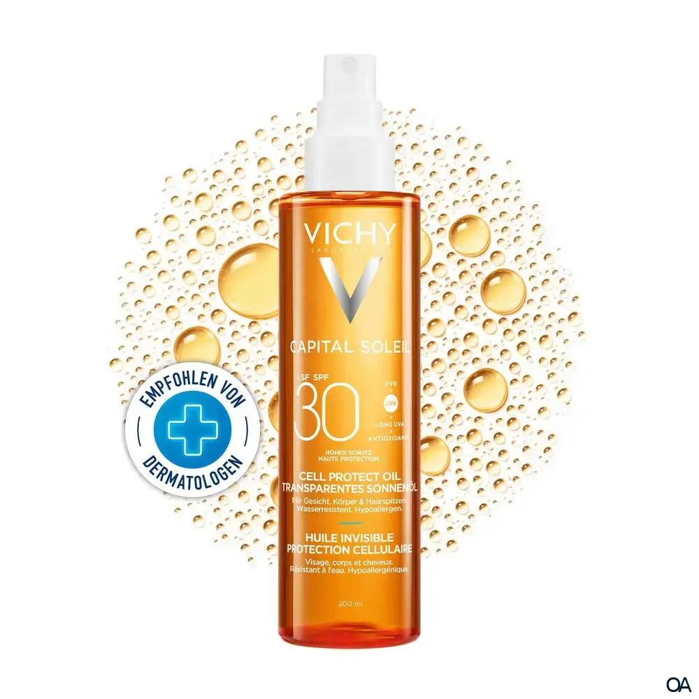 Vichy Capital Soleil Cell Protect LSF 30 Transparentes Sonnenöl