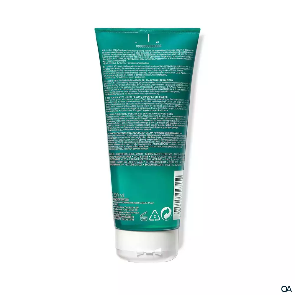 La Roche-Posay Effaclar Mikro-Peeling Reinigungsgel