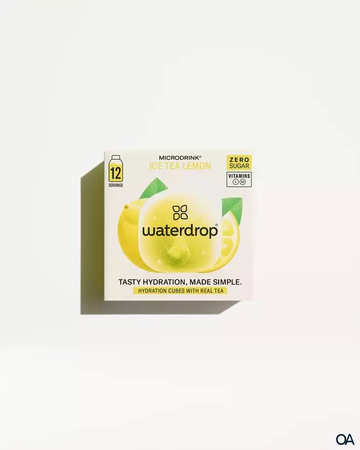 waterdrop microdrink Eistee Zitrone Getränkewürfel
