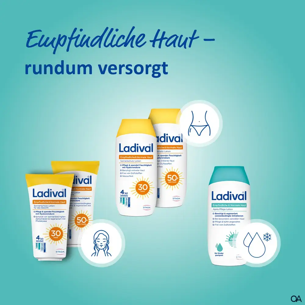 Ladival® Empfindliche & Normale Haut Après Pflege-Lotion