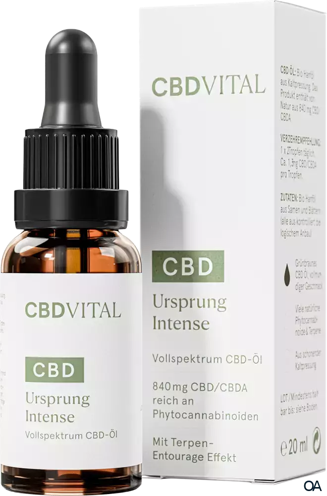 CBD VITAL Ursprung Intense Tropfen