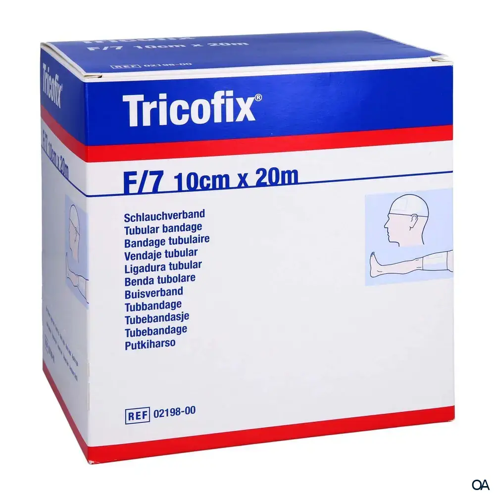 Tricofix® Schlauchverband Rolle - Oberschenkel und große Köpfe - F/7 - 20 m x 10,2 cm