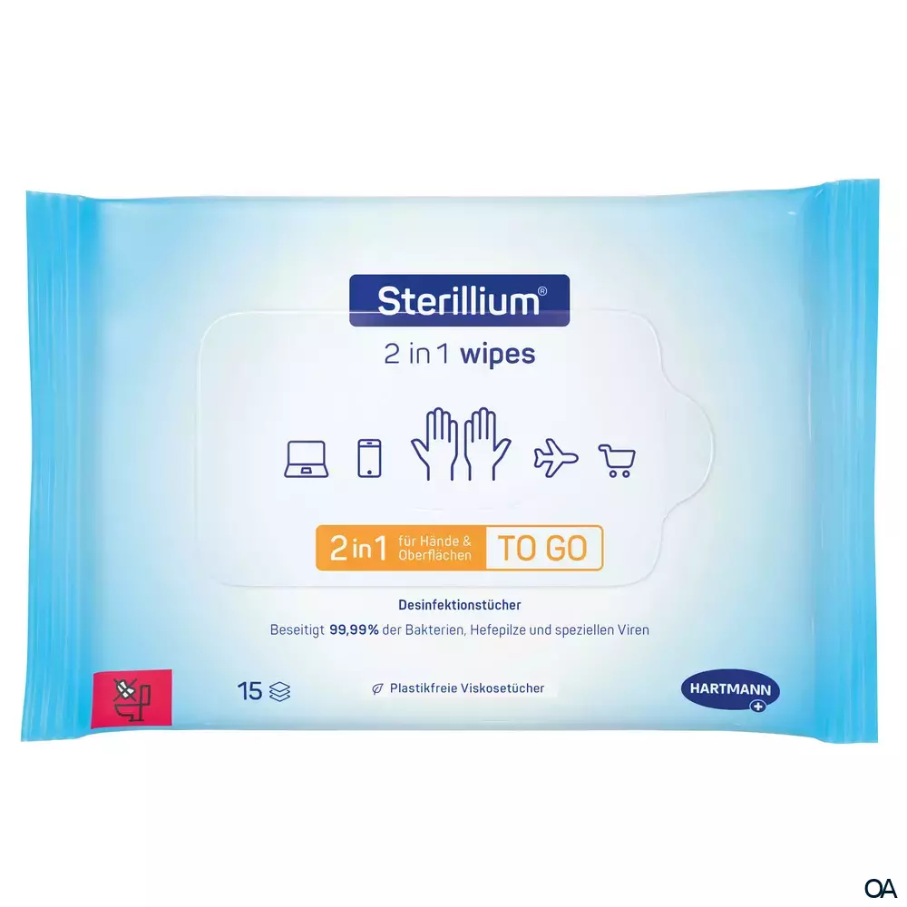 Sterillium® 2in1 wipes