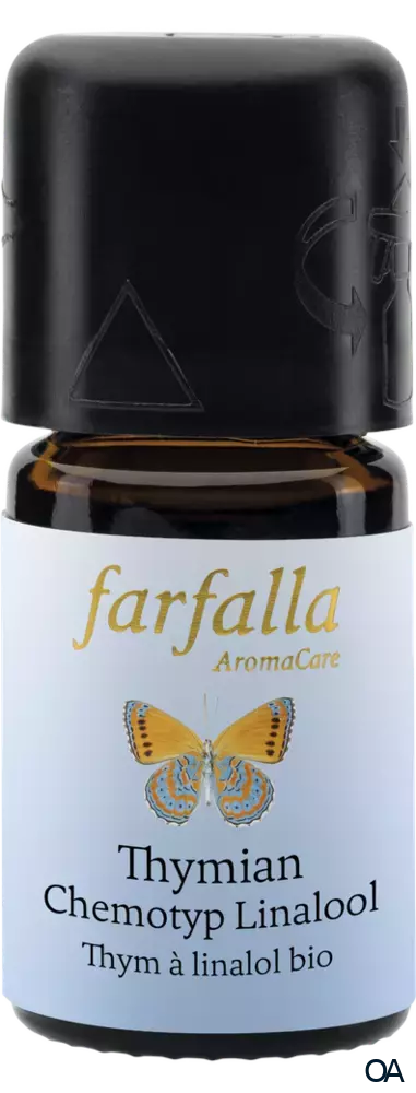 Farfalla Thymian Chemotyp Linalool bio Wildsammlung, ätherisches Öl