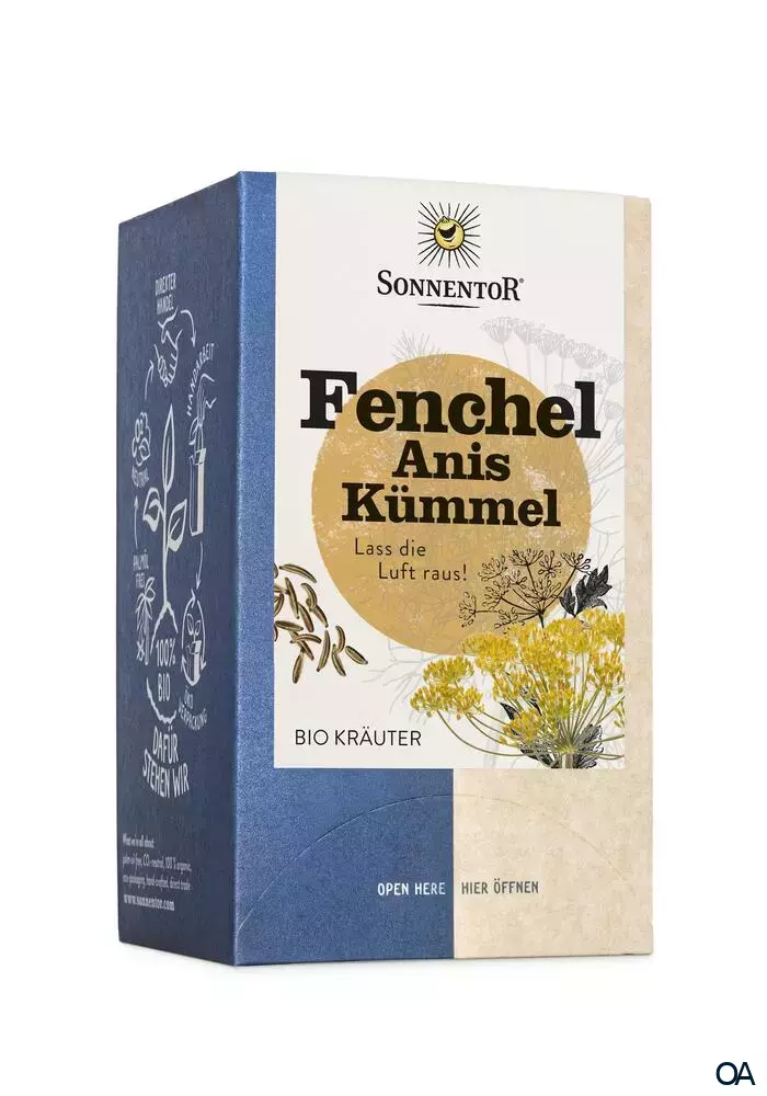 Sonnentor Fenchel - Anis - Kümmel Bio-Gewürz-Kräuterteemischung