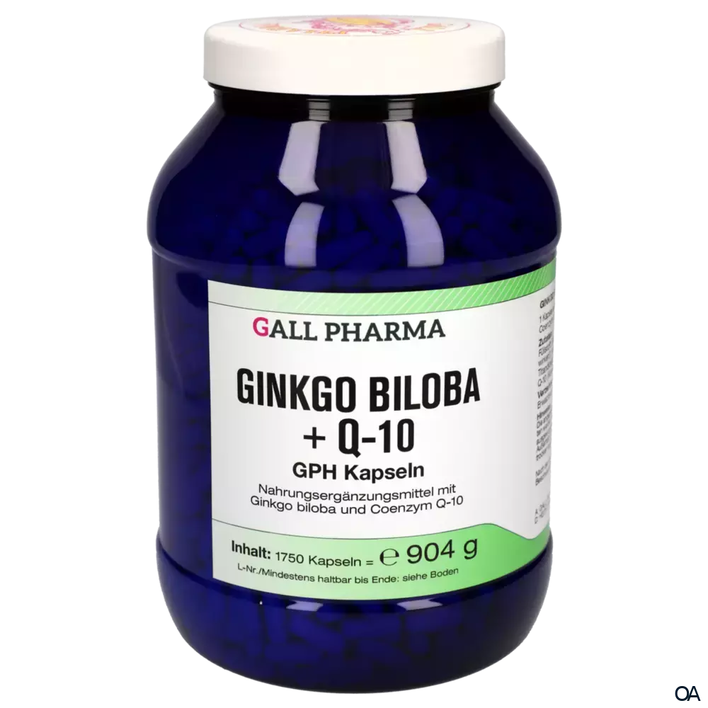 Gall Pharma Ginkgo Biloba + Q 10 Kapseln