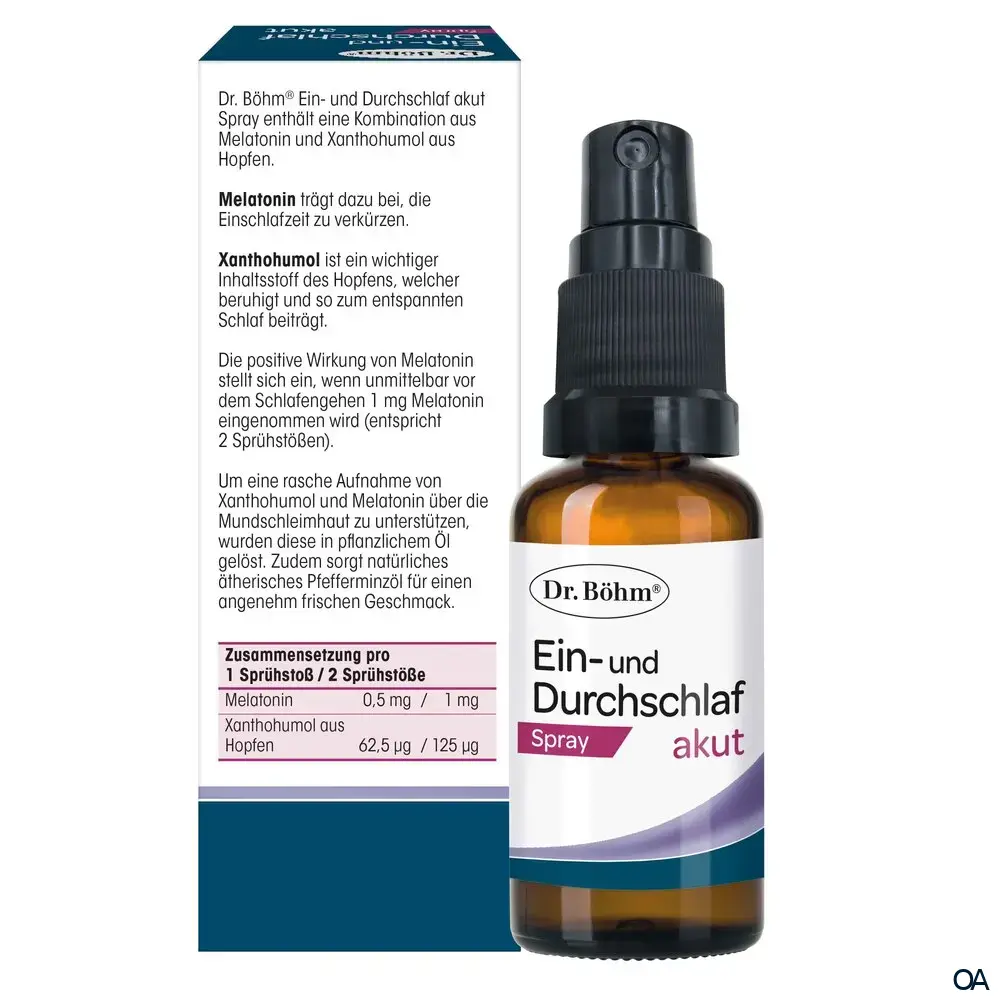 Dr. Böhm® Ein- und Durchschlaf akut Spray