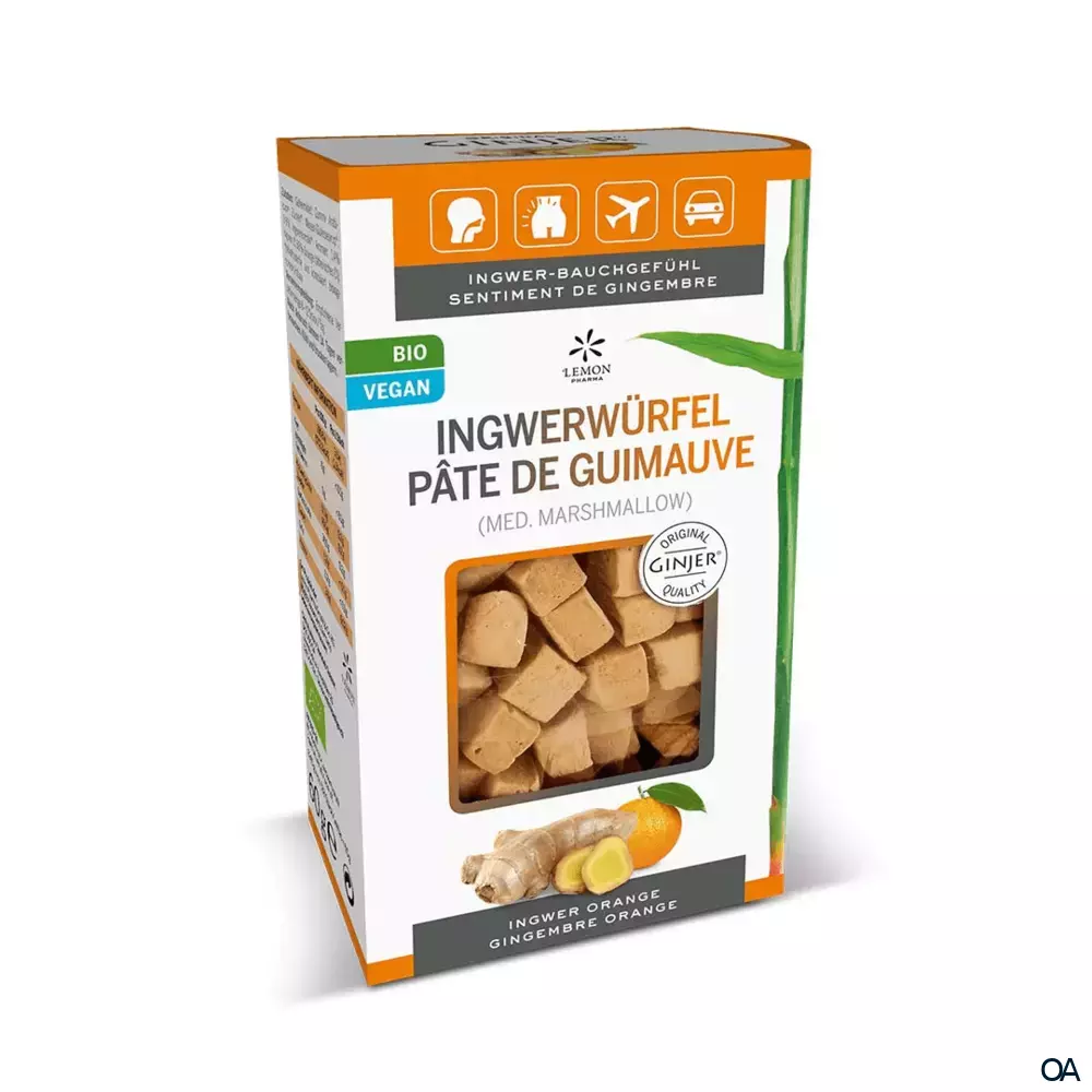 Lemon Pharma Ginjer® Bio Ingwerwürfel